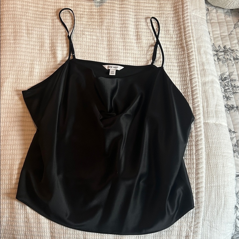 Nine West Sleek Black Camisole